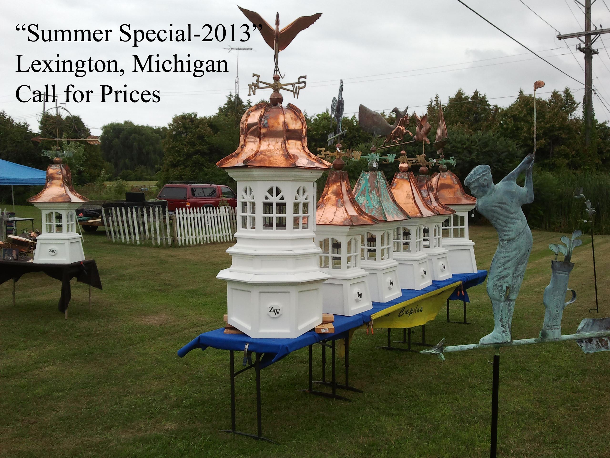 Cupolas, cupola,Barharbor Cupola,St Clair Shores Michigan,shed cupolas